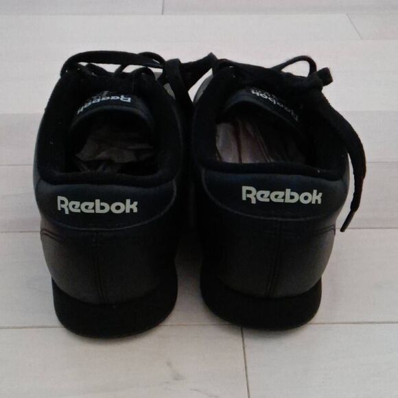 Reebok Women's Classic Princess Aerobics Low-Cut Sneakers Shoe, Black Size 9 - Picture 6 of 7